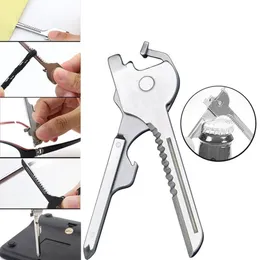 Sublimation Openers 1PC Swiss 6 in 1 Tech Useful Multifunction Knife Utili-Key Key Chain Pendant Screwdriver Bottle Opener Camping EDC Outdoor Tool