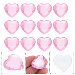 Collane con ciondolo 100 pezzi di palline a forma di cuore Ciondolo decorativo romantico a forma di cuore per San Valentino