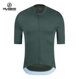 Ykywbike Cycling Jersey Man Mountain Bike Roupas de montanha Racing rápido MTB Roupas de bicicleta uniforme Breathale 220614