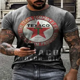 Cinco pontos estampos de estampa de estampa de estampa de moda solta camiseta solta verão casual calco pescoço de camisa de poliéster Material 220607