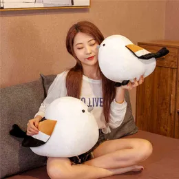 Cm New Round Bird Plush Toys Soft Cuddly Animal Simulation Birds Pop Children Home Decor Birthday Christmas Gifts J220704