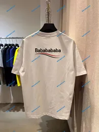 Designer män Paris t-shirt Sommar kortärmad skjorta Toppkvalitet bomullstoppar med rund hals för dam Luvtröja Casual Polo