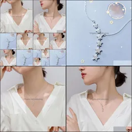 Colares de correntes pingentes j￳ias Twinkle Pentagramy Shape Chain For Women Star Moom Link F￩rias de casamento Dirat￳ria Fine Drop 2021