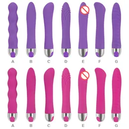 Rechargeable G Spot Vagina Dildos Vibrator Clitoris Masturbation 12 Frequency Vibration Modes Anal Plug Sex Toys For Adults