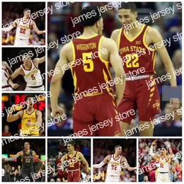 Maglie da basket personalizzate Iowa State Cyclones ISU Basket Griffin Weiler-Babb 3 Marial Shayok 5 Lindell Wigginton 11 Talen Horton-Tucker Schuster Qualsiasi nome3