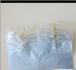 ツール製品ドロップ配信PVCプラスチックパッケージバッグは、Wefts拡張ボタンを梱包するためのPothhookを備えています