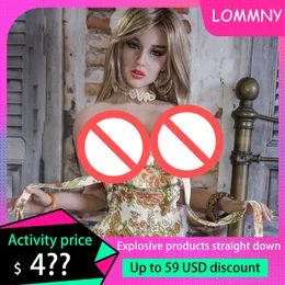LOMMNY Real Silicone Sex Dolls Japanese Realistic Sexy Anime Big Breast Love Doll Oral