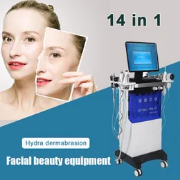 14 in 1 Multi-Functional Beauty Equipment Hydro Dermabrasion Facial Care Machine Hydra Oxygen Water Diamond Microdermabrasion Skin Rejuvenation Device