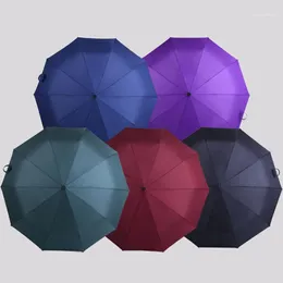 Paraplyer Vindbeständig helt automatisk paraplyregn Kvinnor för män gåva parasol Kompakt stor reseföretag bil