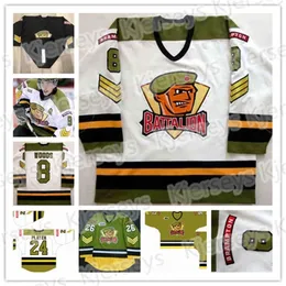 VipCeoC202 Custom Vintage OHL Brampton Battalion Hockey tröjor 19 Cody Hodgson 20 Derek Gregorack 41 Mclean tröja Philip Lane MATT DUCHENE CHL Stitch