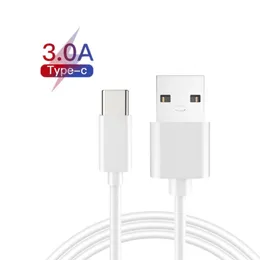 3A USB To TypeT C Fast Charging Cables for Samsung Xiaomi android電話