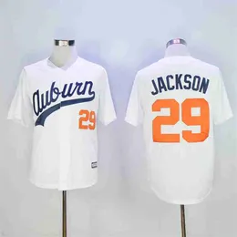 Men's NCAA Aubuin 29 Jackson Baseball Jersey