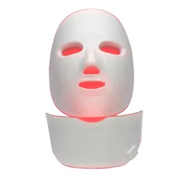 Photonix Face Neck LED -mask: Flexibel silikon, glödande fördrivande terapi för skönhetshudvård