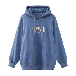 Överdimensionerade flickor streetwear lösa hoodies 2022 höst mode damer stilfull bomulls hoodie casual kvinnliga chic tröjor kvinnor söta t220726