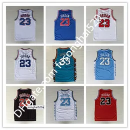 Män 23 Basketballtröja Red Mi Space Jam Looney Toones Michaels Squad Team 96 98 Skjortor Tunesquad kastar tillbaka college North Ca Jerseys