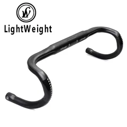 Carbon Fiber Road Light Bike Handlebar Thighed Carbon Handlebar Road Bike Handlebar 31.8 x 400 420 440 MM