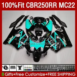 Honda CBR250 CBR 250RR 250RR 250RR 250 RR CC 131NO.165 CBR250RR Cyan Black MC22 90 91 92 93 94 95 96 97 98 99 250CC 1990 1990 1990 1997 1996 1996 1997 1996 1999 1999