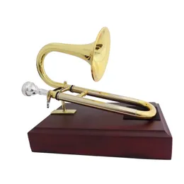 BB/A Soprano Trumpet with Fumpeace Stand Yellow Brass Brumbet Musical Musical Instruments