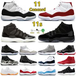 11 11s Cool Grey Men Basketball Shoes Cherry Low 72 10 Concord 45 Citrus Pure Violet Gamma Blue Bred Cap and Gown Jubilee Space Jam damskie sportowe trampki