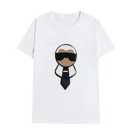 Wholesale Vintage Cotton Karl T Shirt For Men Short Sleeves Casual Summer Clothing In Black And White From Asd6666 18.75 DHgate.Com