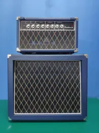 Niestandardowy Grand wzmacniacz Głów Główek Guitar Amp -wzmacniacza gitarowego i 112 głośnikowa szafka JJ Tubes 2 x EL84; 3 x 12AX7 z pętlą