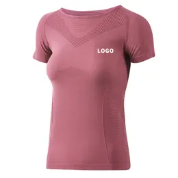 DIY Print Quick drying Sports Short Sleeve T Shirt Women Breathable Jogging Running Training Fitness Gym Clothing 220614