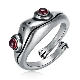 Red Eyes Frog Ring Hedgehog Cat Cute Animal Design Jewelry For Women Wholesale