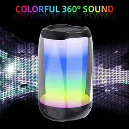 X0826B PUSE 4 Mini Portable Bluetooth 5.0 Wireless Speakers 5Colors with LED Light Speaker in Stock High Quality288B