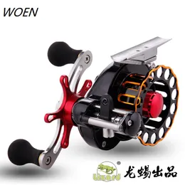 Woen Raft Reel Fbe50/60 All-Metal Automatic Cable Cable Rustement Pole Pole Micro Baitcasting Reels