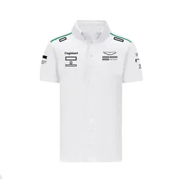 Męskie koszulki 2024 Nowe koszulki F1 Formuła 1 Racing Polo Shirt Masowa marka Męska koszula Extreme Sports Lover Spectator T-Shirt T-Shirt D2X0