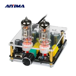 AIYIMA 업그레이드 된 6K4 튜브 프리 앰프 앰프 앰프 HIFI 튜브 프리 앰프 담즙 버퍼 Auido AMP 스피커 스피커 사운드 앰프 홈 시어터 DIY6018348