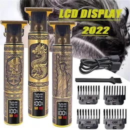 Haarschneider-Schneidemaschine, Friseur-Trimmer für Männer, Elektrorasierer, professioneller Friseur, USB-Rasierer 220712