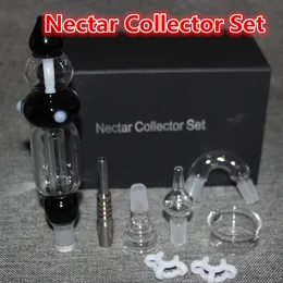 smoking HOOKAHS Kit with Titanium Tip Nail Quartz Tip 10mm all avaiable Mini Glass Pipe Micro set