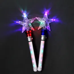 37 cm LED Flashing Glow Headband Cosplay Light Hairband Concert Concert Wand Star Snowflake