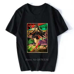 メンズTシャツakame ga kill anime cotton cotton thirt tシャツmen o-neck tshirtヒップホップティーティーストリートウェアハラジュク