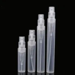 2/3/4/5ml Mini Refillable Bottle Empty Clear Plastic Fine Mist Spray Containers for Cleaner Alcohol