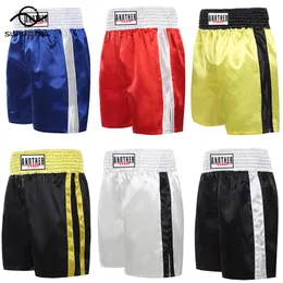 Мужские спортивные костюмы мужские боксерские штаны Muay Thai Shorts 2022 Женские короткие MMA Jiu JiT