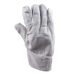 Arbetsf￶rs￤kring handskar bomullsgarn tr￥d nylon skyddande tr￥d icke-halktjockning stickad slitbest￤ndig