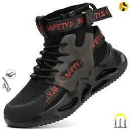 Indestructible 3650 Men Boots Safety Steel Toe Punctureproof Sneakers Male Footwear Adult Work Shoes 220720 5