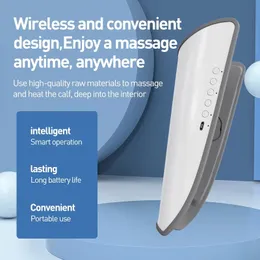 Wireless Leg Shaping Massager Vibrazione Calore EMS Impulso elettromagnetico Terapia delle vene varicose