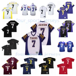 Filmversion American Football Jerseys 7 Dwayne Haskins Jalen Ramsey Kaepernick Lamar Jackson Matthew Stafford Michael Vick Moran Patrick Peterson