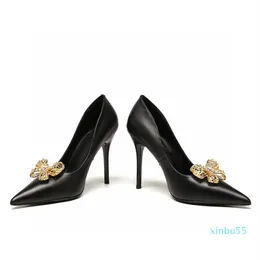 Женские платья сандалии высокие каблуки горный хрусталь роскошные дизайнерские туфли 10,5 см черно-белый свадебный бочонок каблука