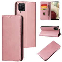 Support magnétique Flip Card Wallet PU étuis en cuir pour Samsung Galaxy S10 S20 S21 S22 A12 A13 A23 A33 A53 A73 A32 A52 A72 5G