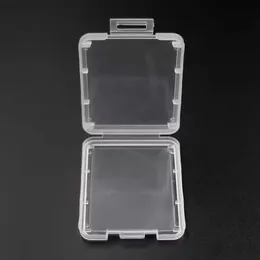 New Protection Case Card Container Memory Card Boxes Tool Plastic Transparent Storage Box Mini Easy To Carry Boxs