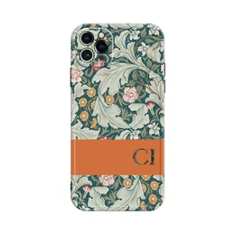デザイナーiPhoneケース13 PROMAX Luxury Phone Case Accessory Alphabet Flower Design for 14 12 11 Xr XS 7 8 P Plus SE2 YB