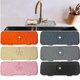 Sink Splash Drain Drying Pad - Kitchen Faucet Sink Splash Guard for Kitchen, Bathroom, Bar, RV