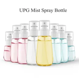 New 30ml 60ml 80ml 100ml Plastic Spray Bottle Mist Sprayer UPG Cosmetic Refillable Bottle for Travel