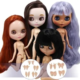 얼음 DBS Blyth Doll 적합한 DIY 변경 16 BJD 장난감 특별 가격 OB24 볼 조인트 바디 애니메이션 소녀 220707