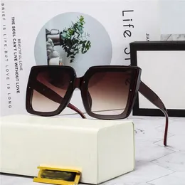 Damen für Damen Brillen 2023 Designer-Sonnenbrillen Moderne stilvolle quadratische Rahmen Transparent Blau Rosa Gradien Designer-Sonnenbrillen Sonne Sonne