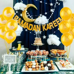 Eid Mubarak Decoration dostarcza Kareem Happy Ramadan Muzułmański Islamski Festiwal Aid Mubarek